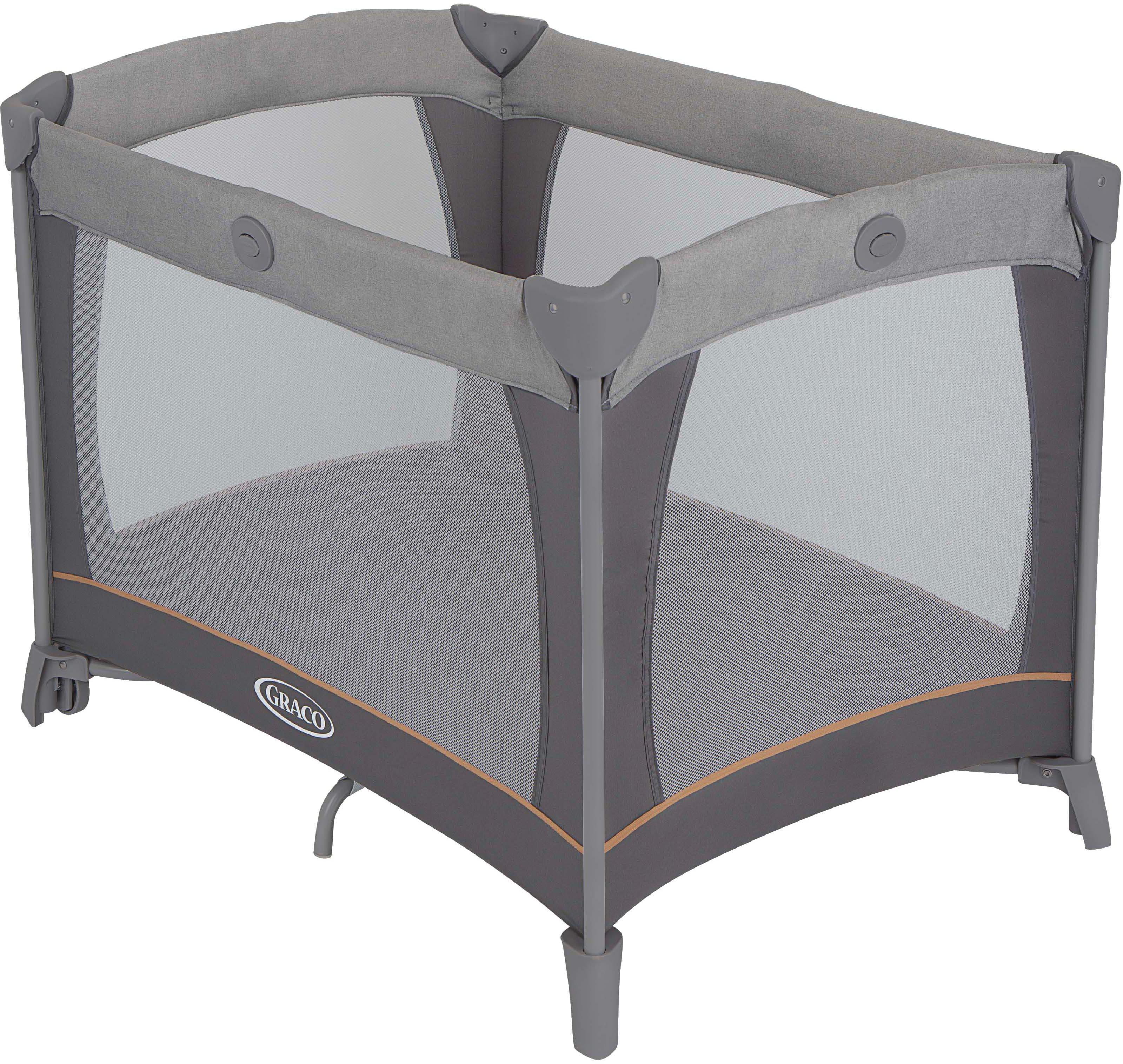 Graco Contour Bassinet Travel Cot - Pebble
