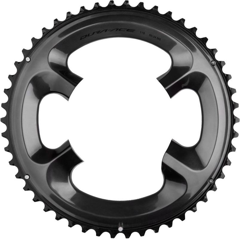 Halfords Shimano Dura Ace Fc-R9100 11 Speed Outer Chainring, 52T-Mt For 52/36T | Extra 8% off for BC Members