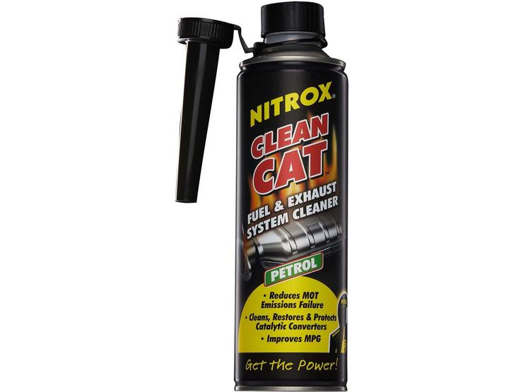 Nitrox Clean Cat Petrol Fuel & Exhaust System Cleaner 500ml
