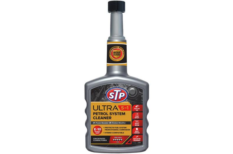 STP Ultra 5-in-1 Petrol System Cleaner 400ml STP Ultra 5-in-1 Petrol System Cleaner 400ml