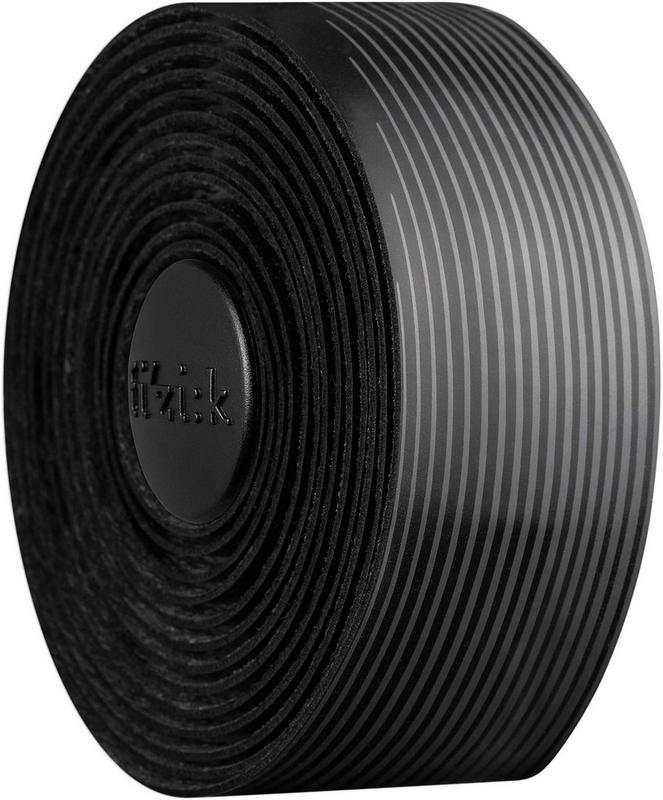 Halfords Fizik Vento Microtex Tacky Bi-Colour Bar Tape Black/Grey | Extra 8% off for BC Members