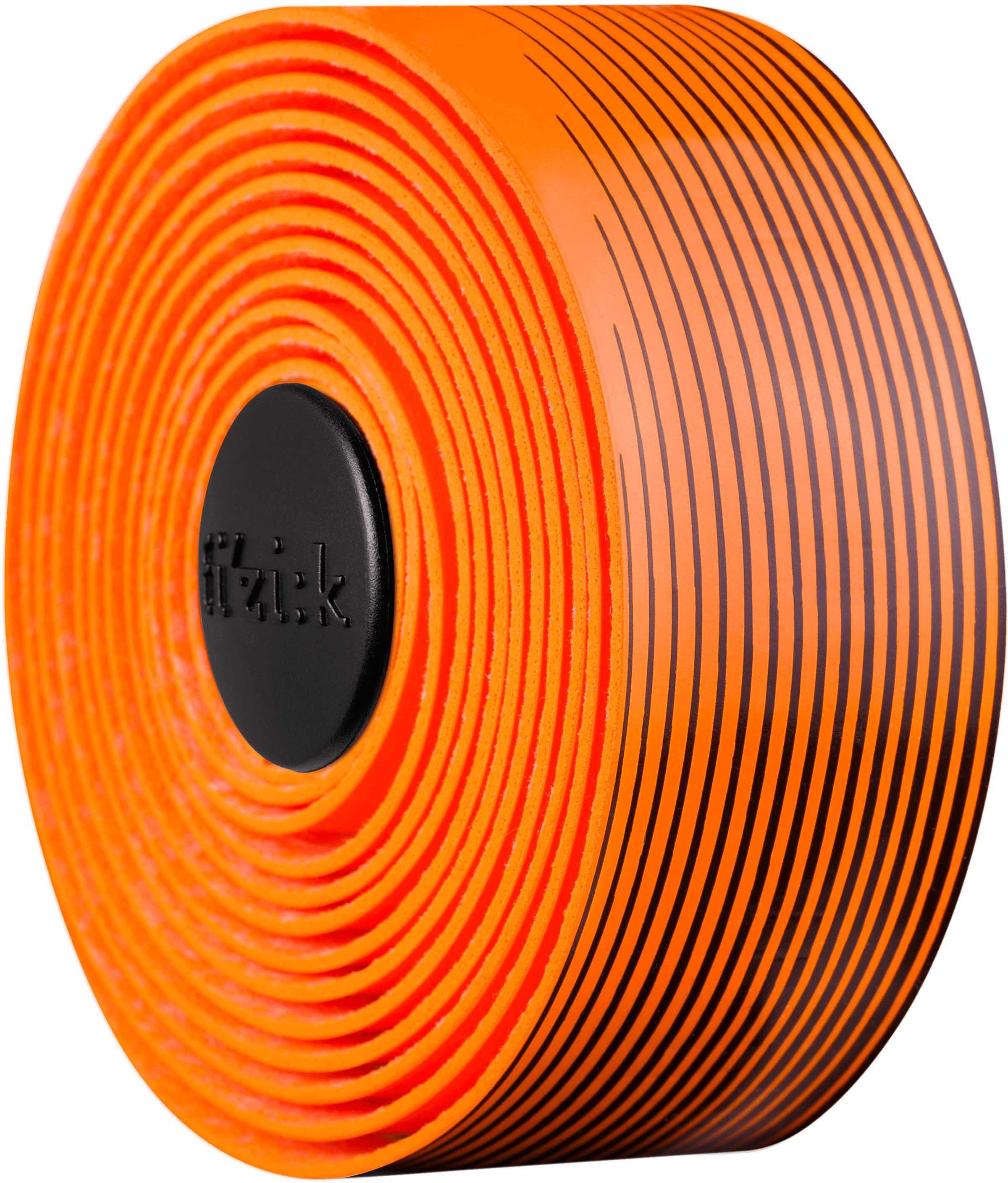Halfords Fizik Vento Microtex Tacky Bi-Colour Bar Tape Fluro Orange