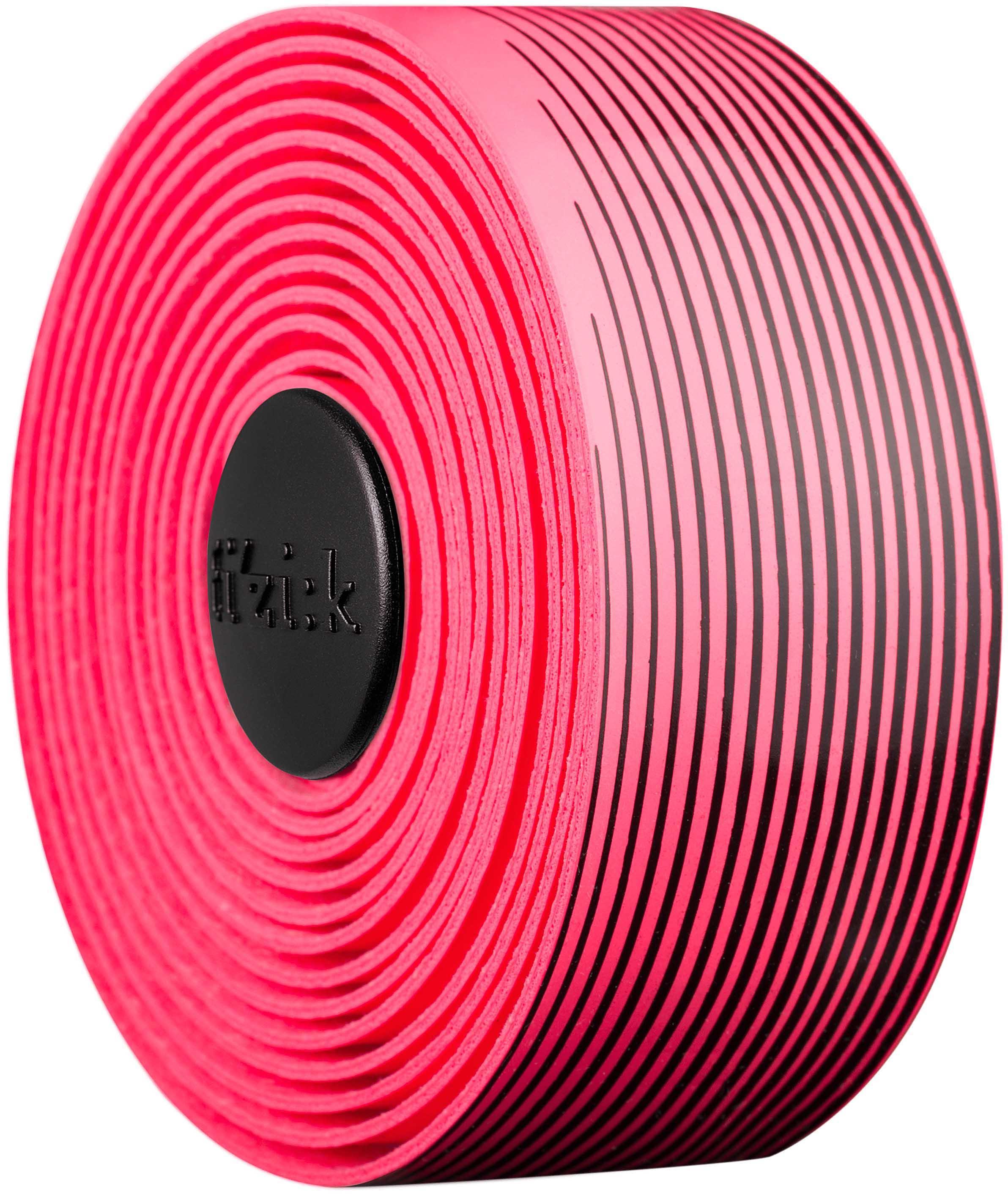 Halfords Fizik Vento Microtex Tacky Bi-Colour Bar Tape Fluro Pink