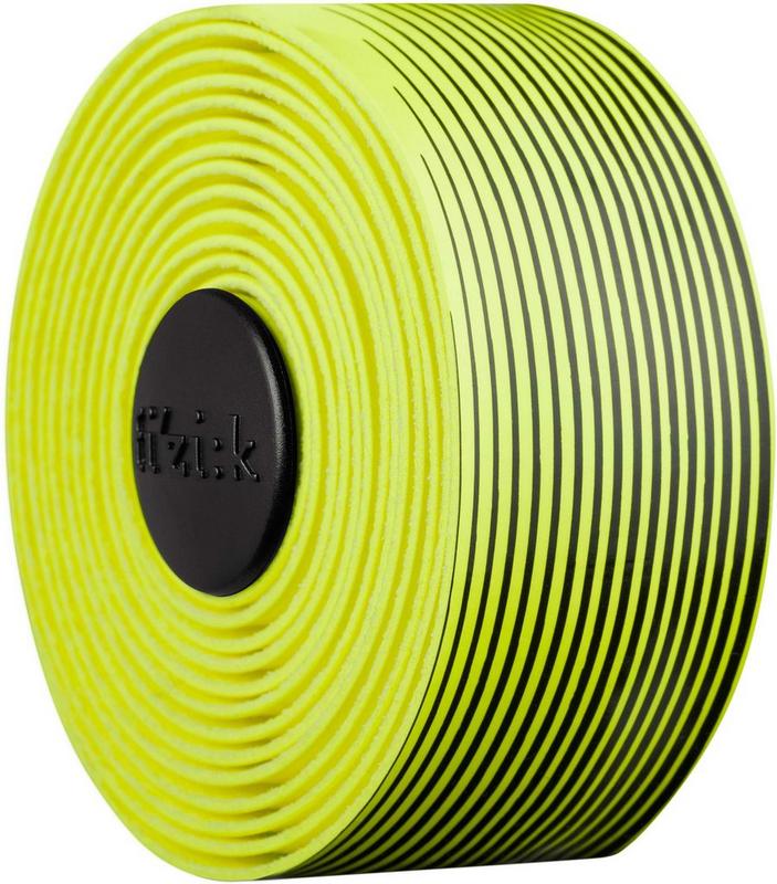 Halfords Fizik Vento Microtex Tacky Bi-Colour Bar Tape Fluro Yellow | Extra 8% off for BC Members