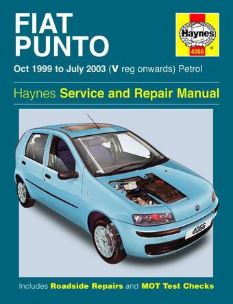 Haynes Fiat Punto (Oct 99 - July 03) Manual