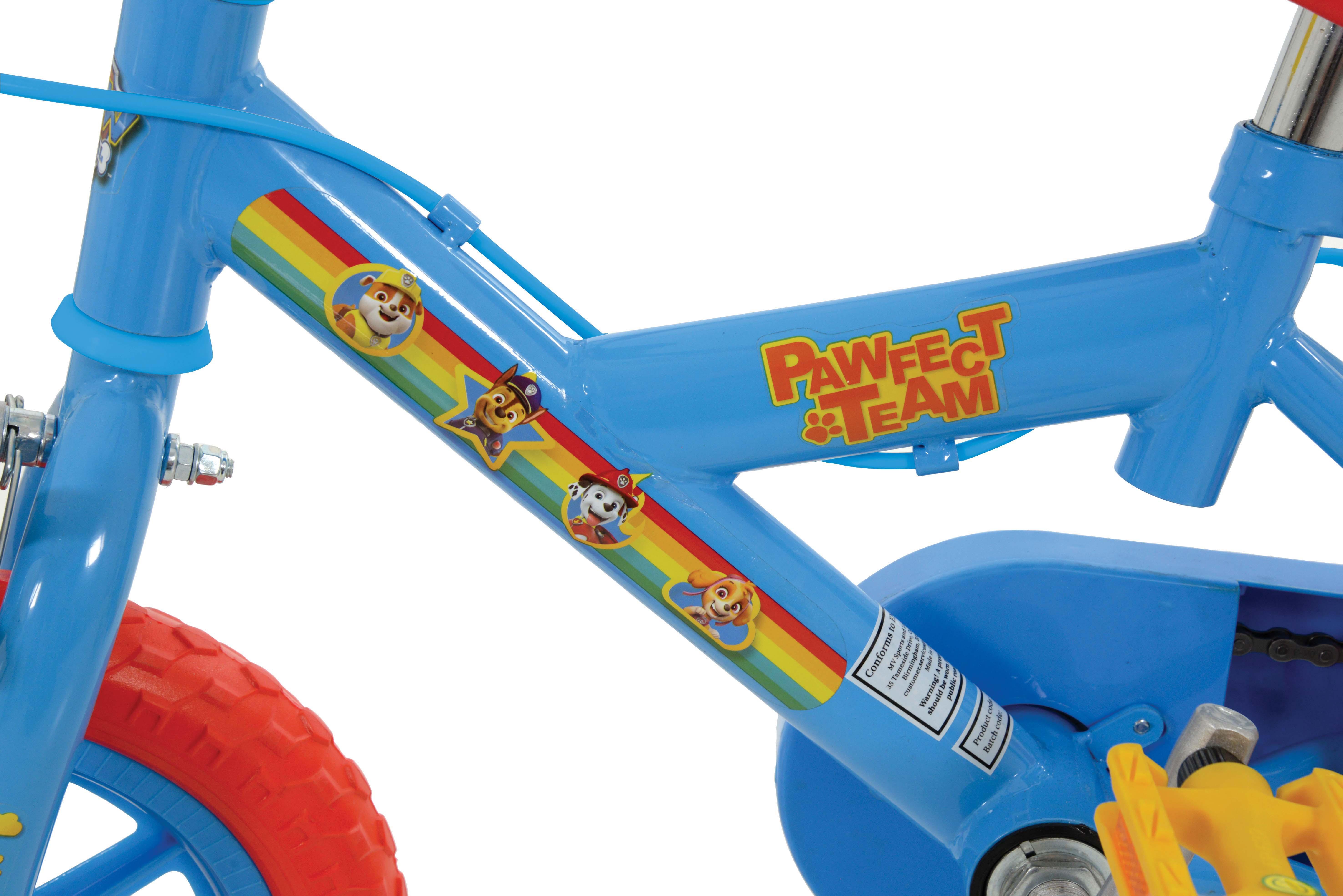 Paw Patrol Kids Bike - 12" Wheel