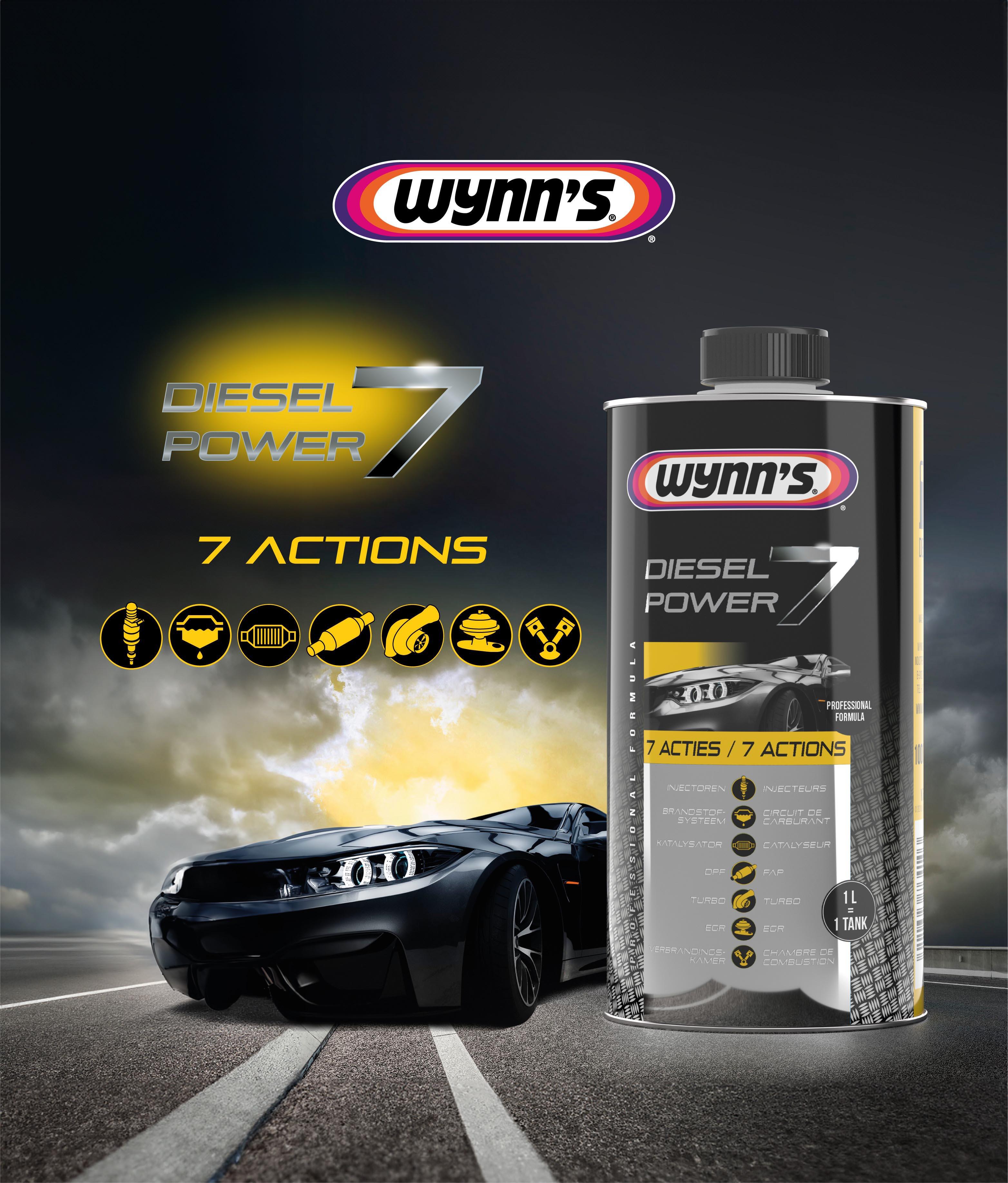 Wynns Diesel Power 7, Complete 7 in 1 Additive