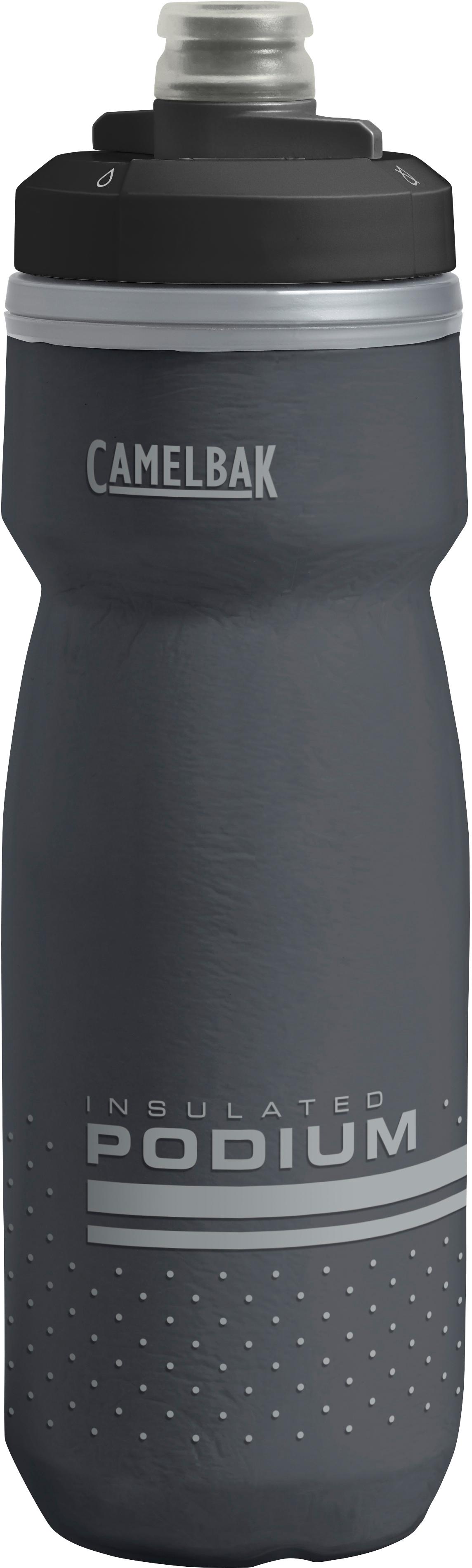 Camelbak Podium Chill Water Bottle, 620Ml, Black