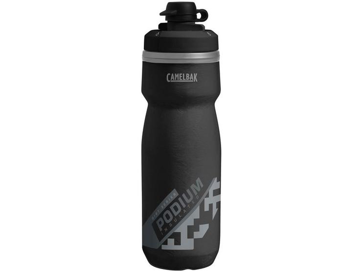 Camelbak Podium Dirt Series Chill Water Bottle, 620ml, Black