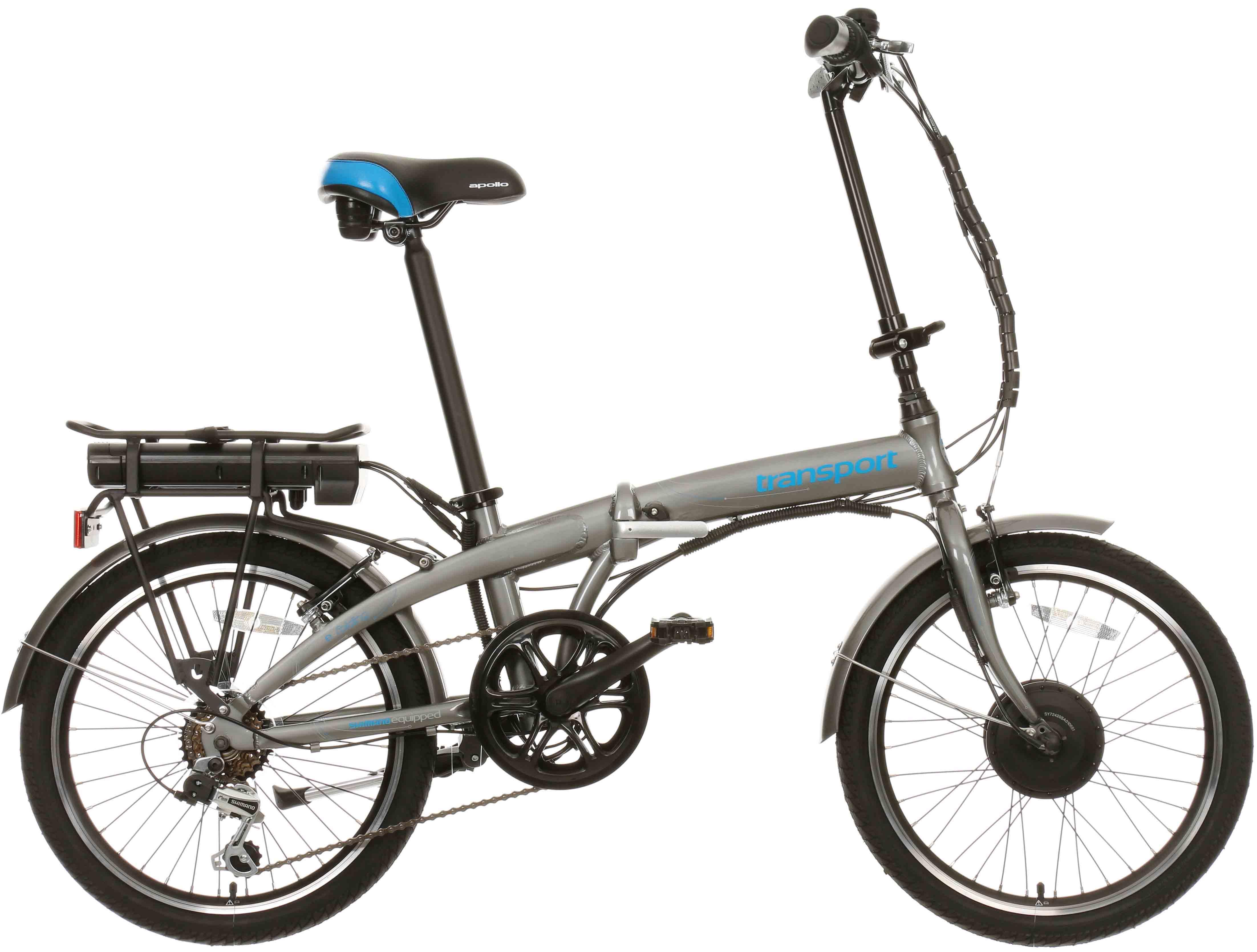 Refurbished Grade B - Apollo Transport Electric Folding Bike 2020 - 20" Wheel