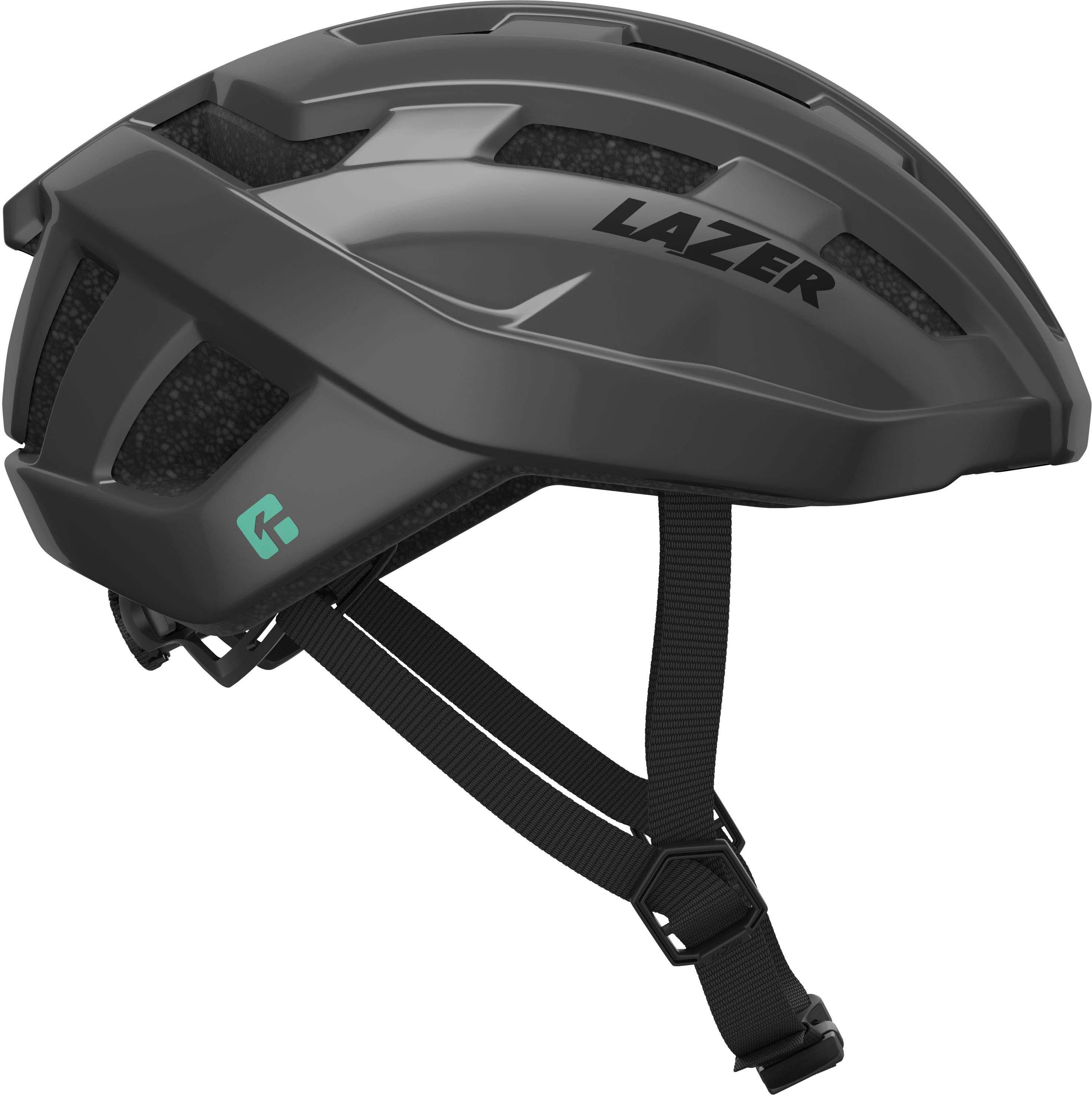 Halfords Lazer Tempo KinetiCore Helmet - Titanium | Pricematch, Extra 8% off for BC Members, Free Bike Health Check, Cycle2Work Scheme & 0% APR Finance.