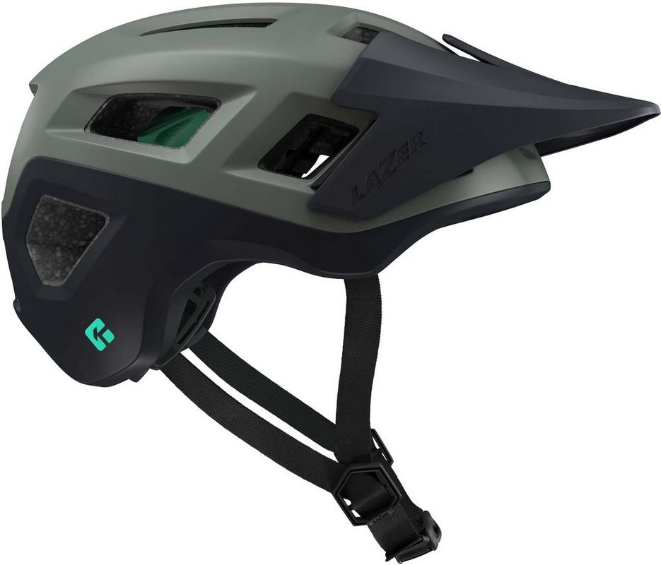 Halfords Lazer Coyote Kineticore Helmet - Matt Dark Green, Large | Extra 8% off for BC Members