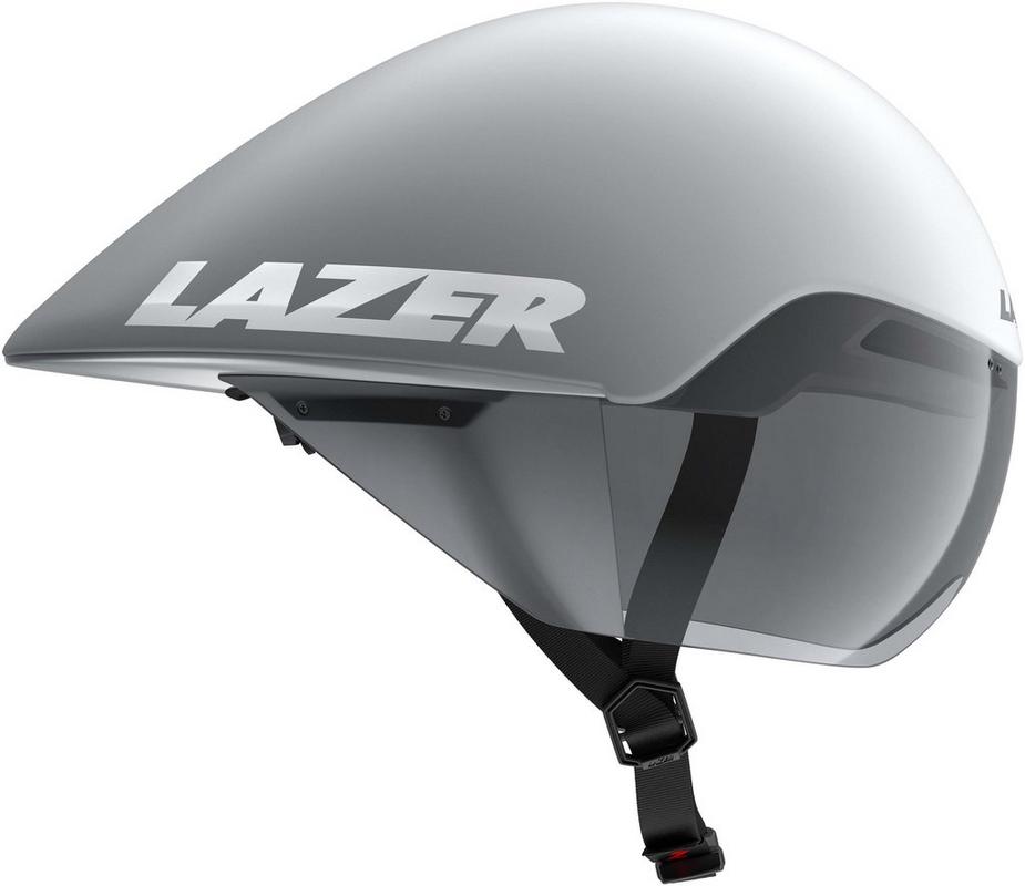 Halfords Lazer Volante Kineticore Helmet - Matt White/Silver, Medium | Extra 8% off for BC Members