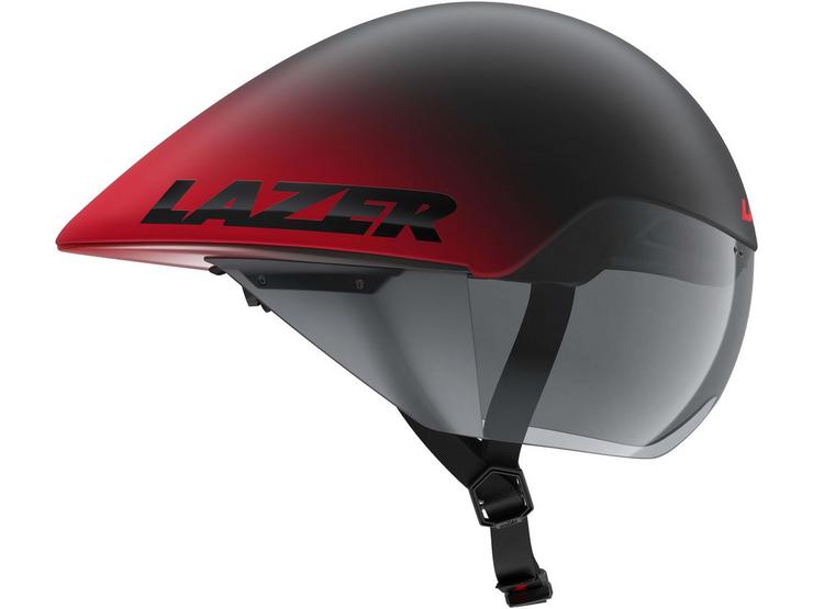 Lazer Volante KinetiCore Helmet - Matt Black/Red, Medium