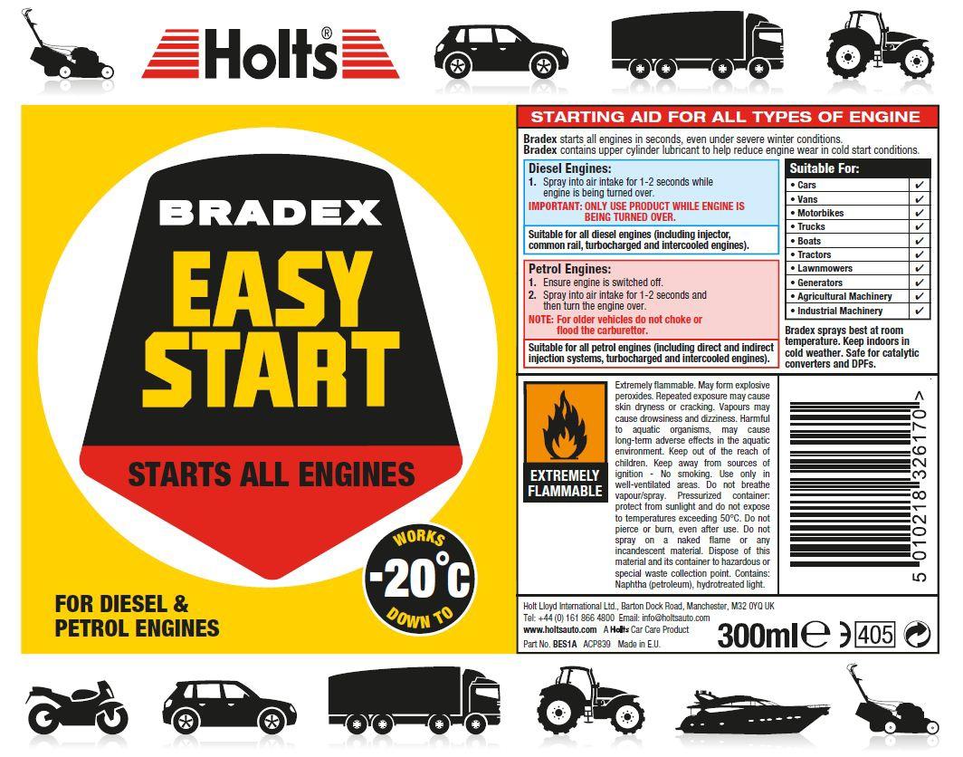 Bradex Easy Start 300ml