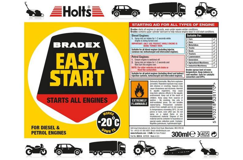 Bradex Easy Start 300ml Bradex Easy Start 300ml