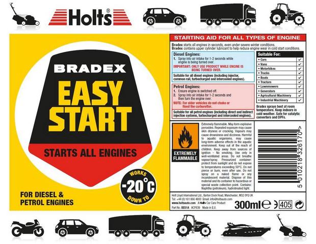 Bradex Easy Start 300ml