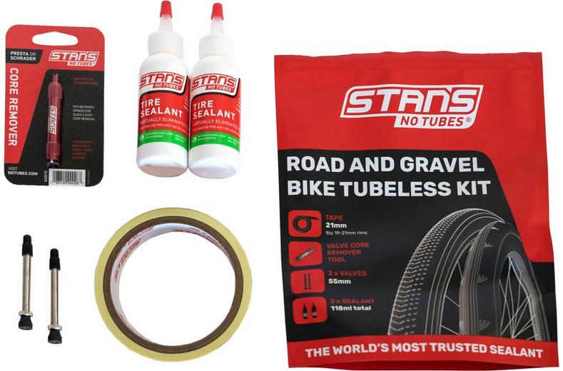 Stans No Tube Road & Gravel Bike Tubeless Kit Stans No Tube Road & Gravel Bike Tubeless Kit