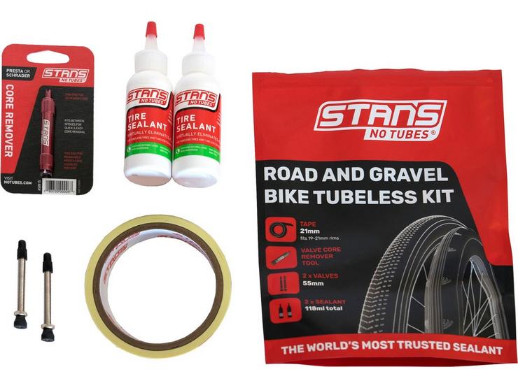 Stans No Tube Road & Gravel Bike Tubeless Kit