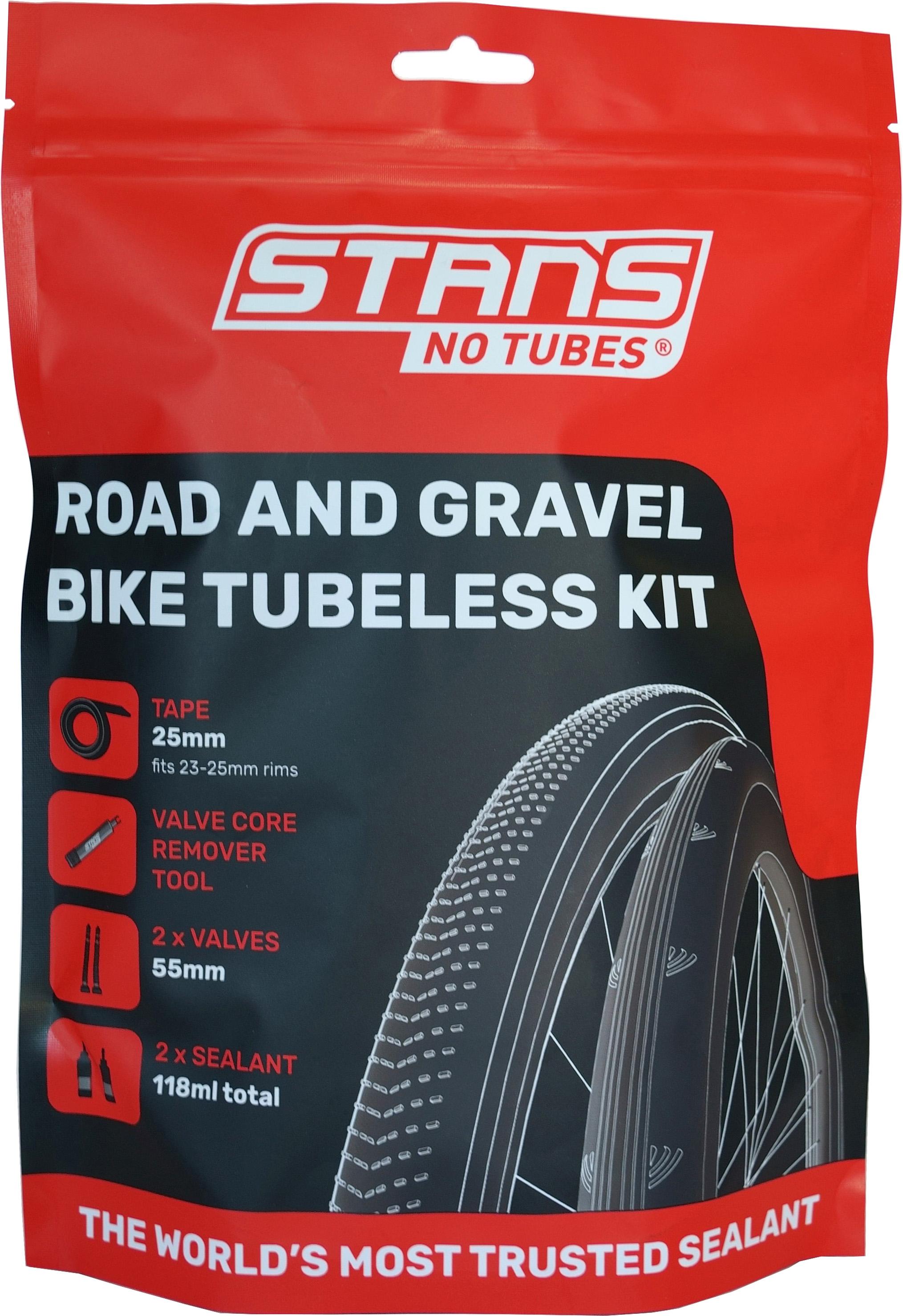 Stans No Tube Road & Gravel Bike Tubeless Kit