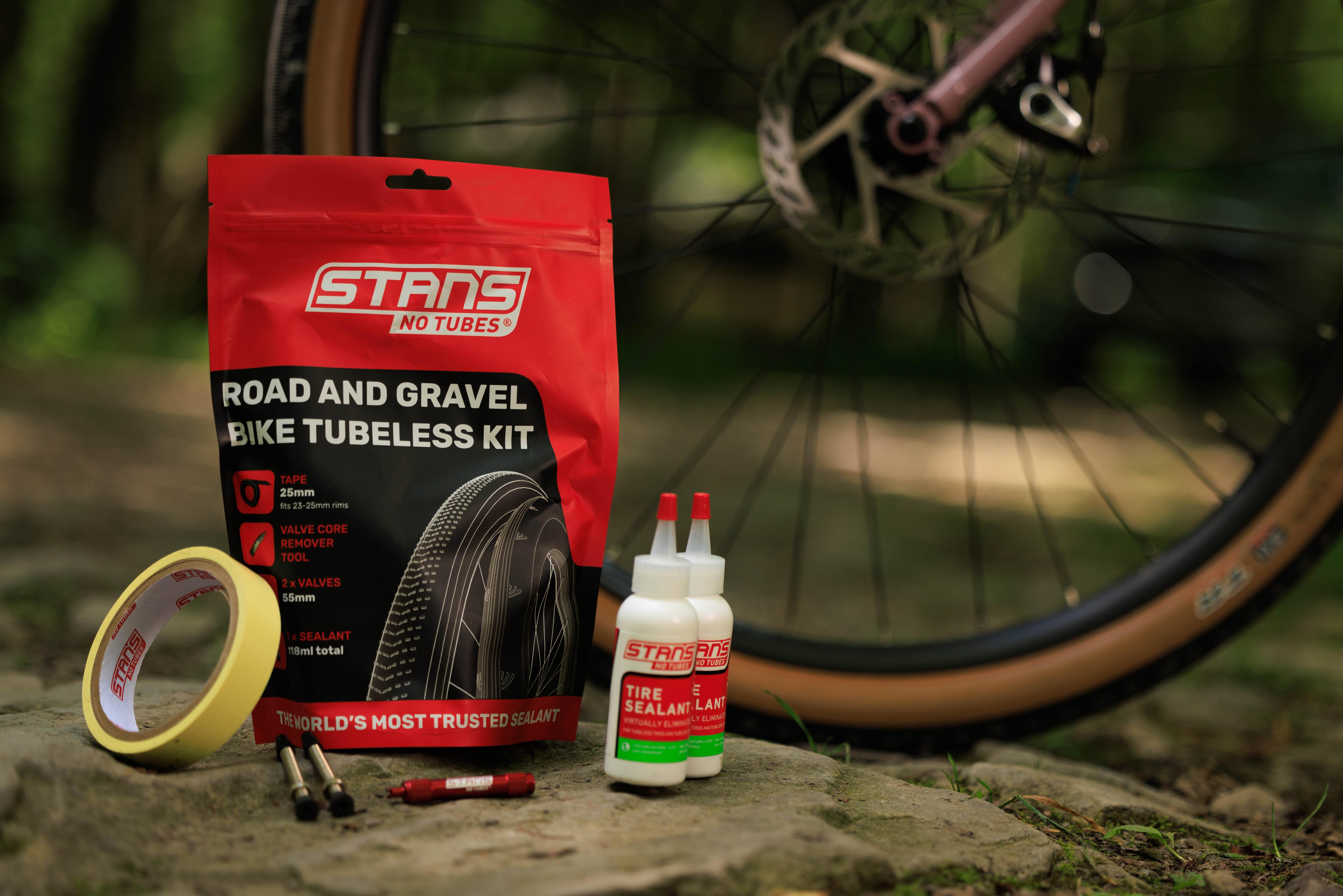 Stans No Tube Road & Gravel Bike Tubeless Kit