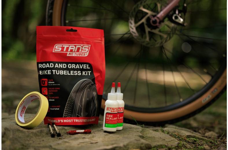 Stans No Tube Road & Gravel Bike Tubeless Kit Stans No Tube Road & Gravel Bike Tubeless Kit
