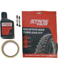Halfords Stans No Tubes Mountain Bike Tubeless Kit, 27Mm Tape/44Mm Valve | Extra 8% off for BC Members
