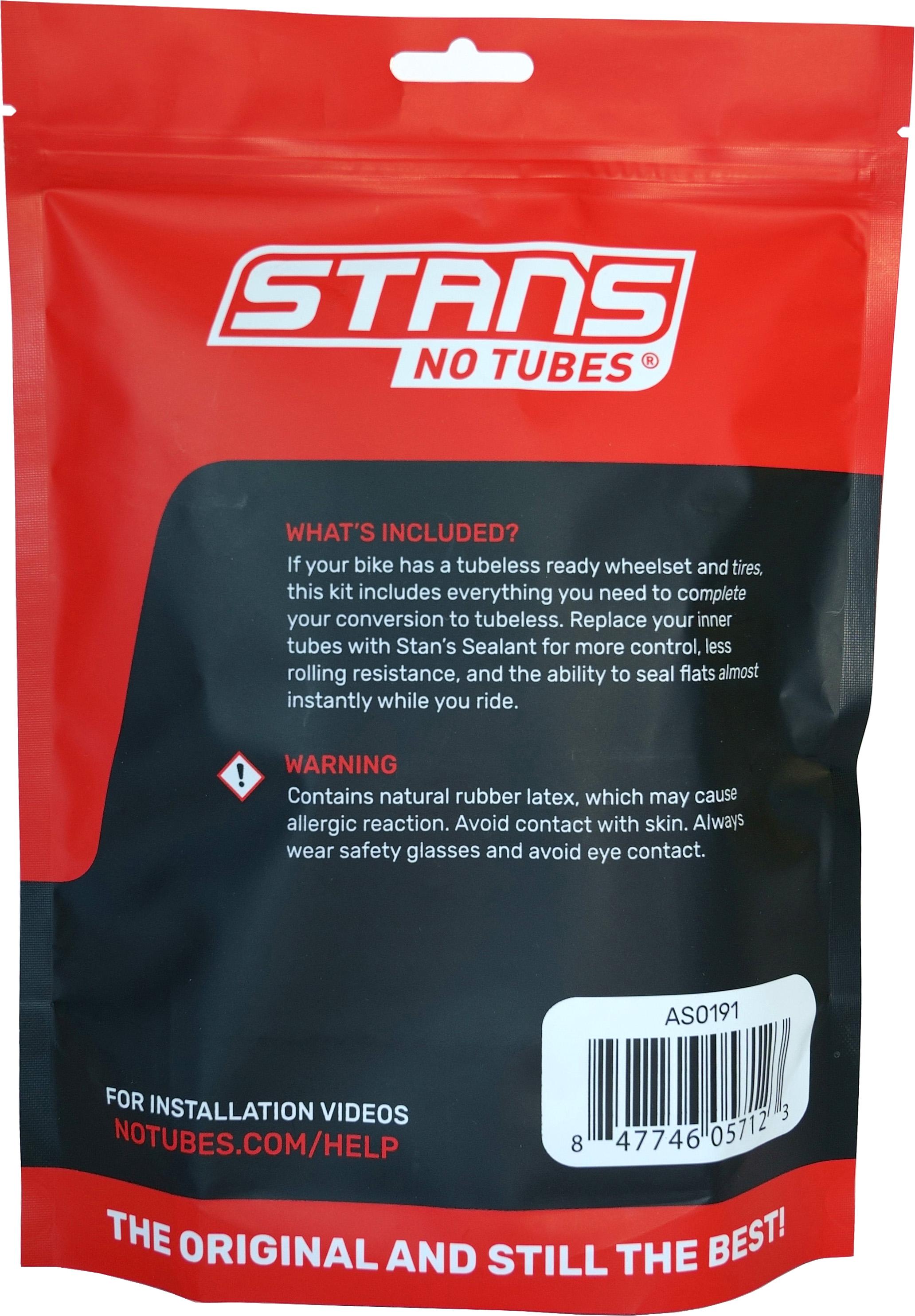 Stans No Tubes Mountain Bike Tubeless Kit, 21mm Tape/44mm valve