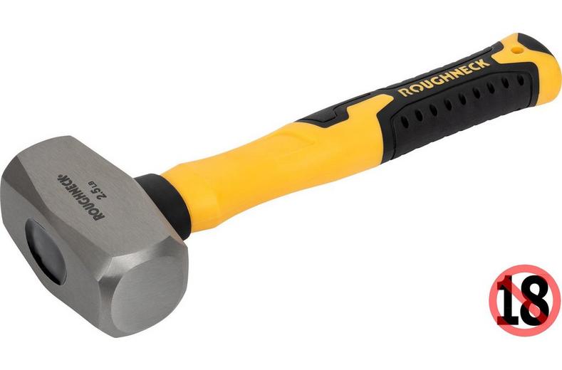 Roughneck Club Hammer Fibreglass Handle 2.1/2lbs Roughneck Club Hammer Fibreglass Handle 2.1/2lbs