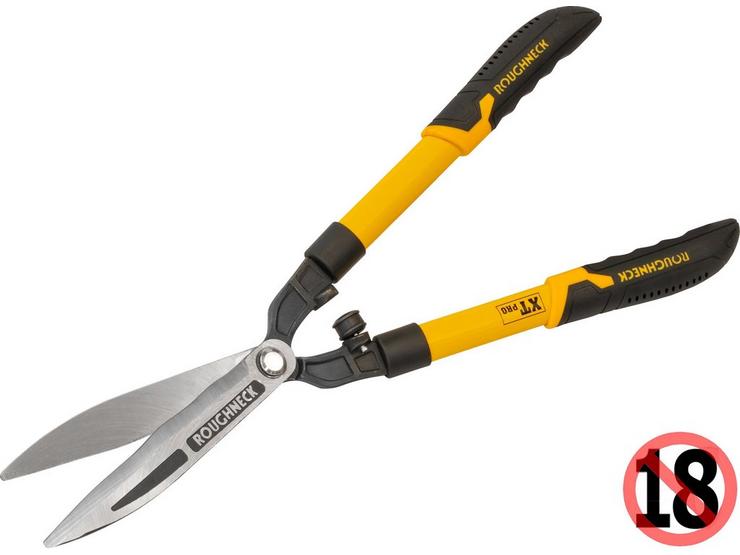 Roughneck Drop Forged Wavy Blade Hedge Shears 60cm