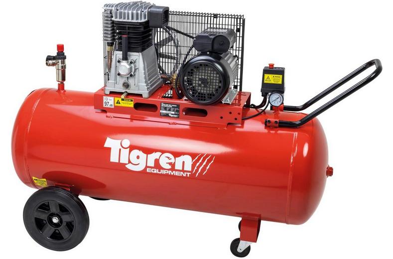 Tigren 150ltr 3hp Belt-Driven Compressor Tigren 150ltr 3hp Belt-Driven Compressor