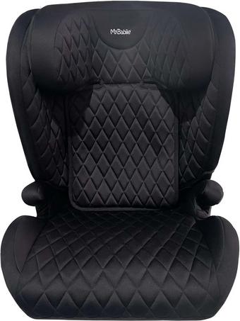 My Babiie MBCS23 i-Size (100-150cm) High Back Booster Car Seat - Quilted Black