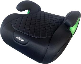 My Babiie iSize Quilted Black Isofix Booster Car Seat