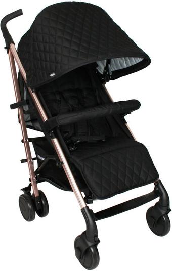My Babiie MB51 Plus Stroller - Quilted Black