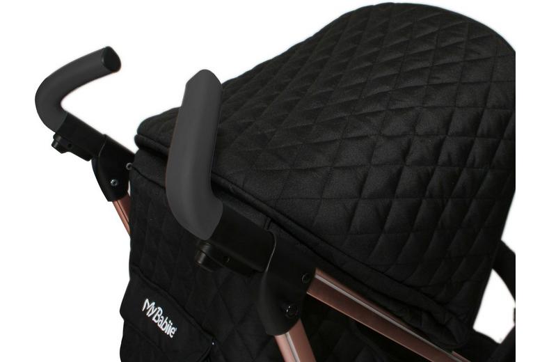 My Babiie MB51 Plus Stroller - Quilted Black My Babiie MB51 Plus Stroller - Quilted Black