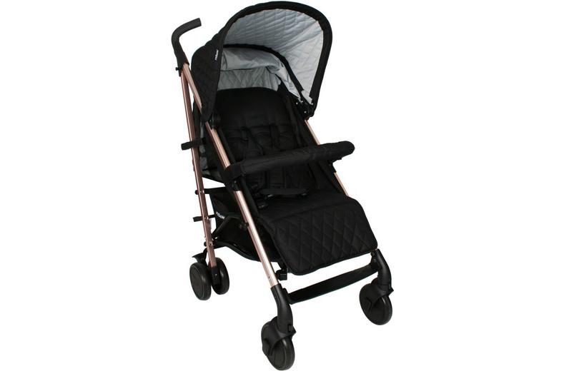 My Babiie MB51 Plus Stroller - Quilted Black My Babiie MB51 Plus Stroller - Quilted Black