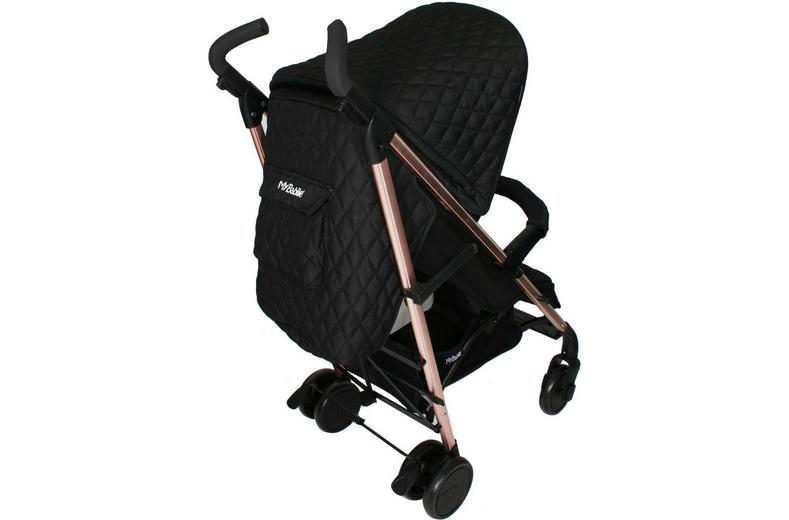 My Babiie MB51 Plus Stroller - Quilted Black My Babiie MB51 Plus Stroller - Quilted Black