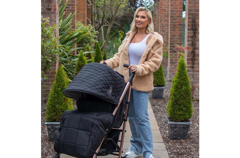 My Babiie MB51 Plus Stroller - Quilted Black My Babiie MB51 Plus Stroller - Quilted Black