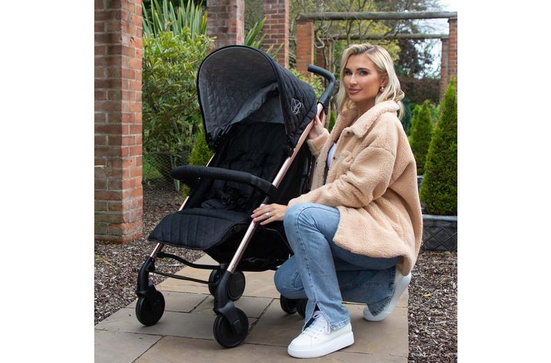 My Babiie MB51 Plus Stroller - Quilted Black My Babiie MB51 Plus Stroller - Quilted Black