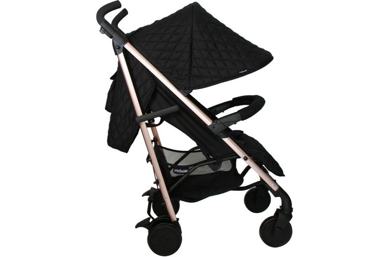 My Babiie MB51 Plus Stroller - Quilted Black My Babiie MB51 Plus Stroller - Quilted Black