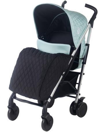 My Babiie MB51 Plus Stroller - Quilted Aqua