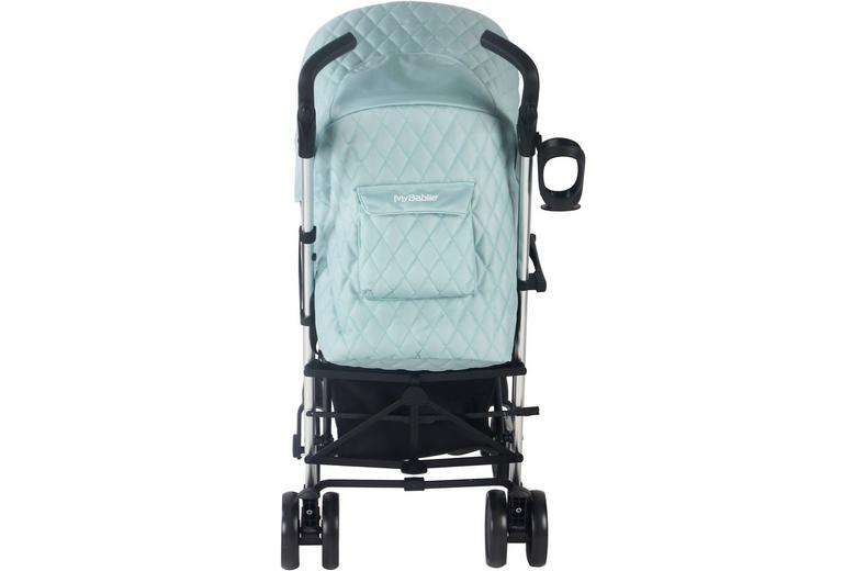 My Babiie MB51 Plus Stroller - Quilted Aqua My Babiie MB51 Plus Stroller - Quilted Aqua