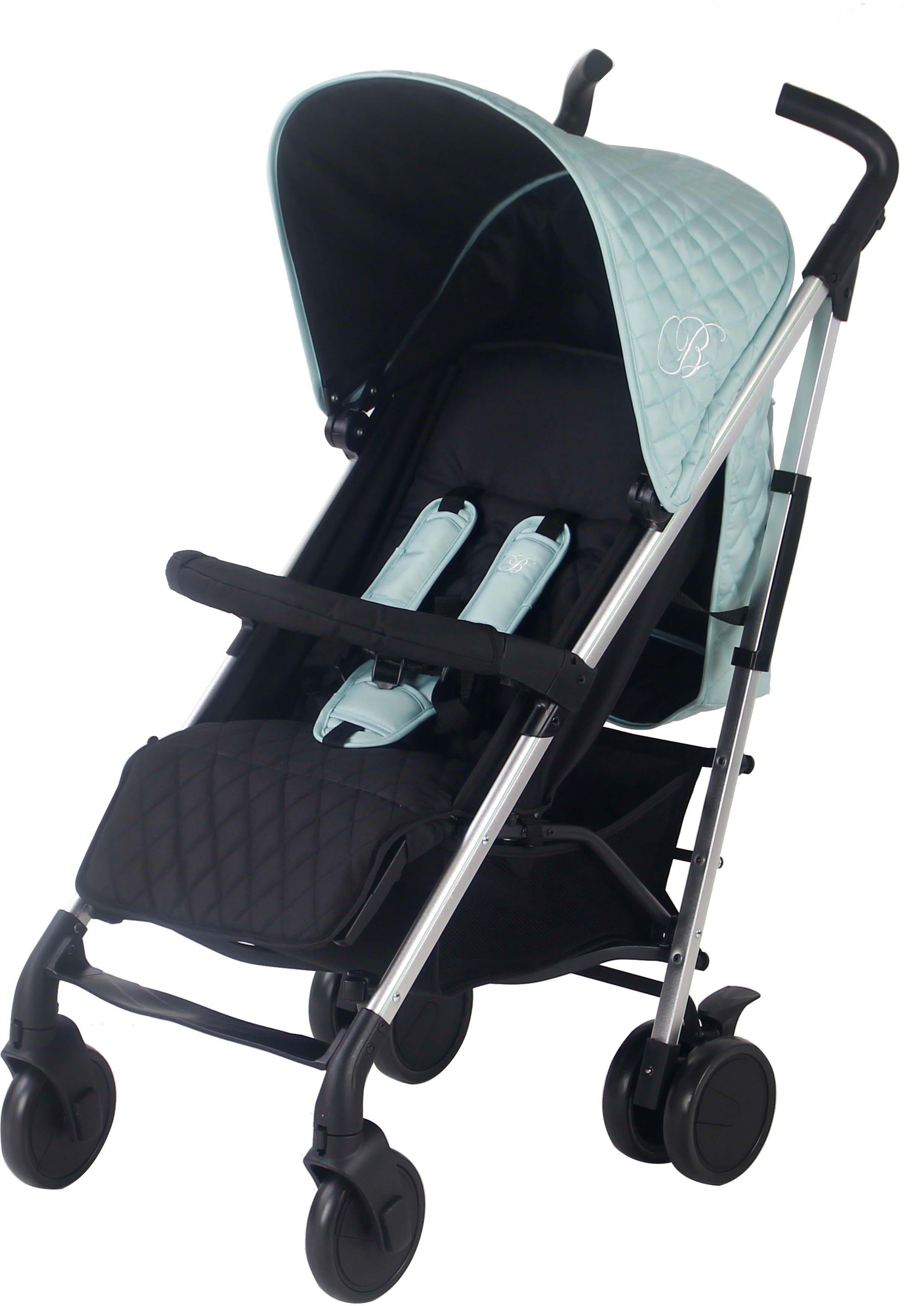 My Babiie MB51 Plus Stroller - Quilted Aqua