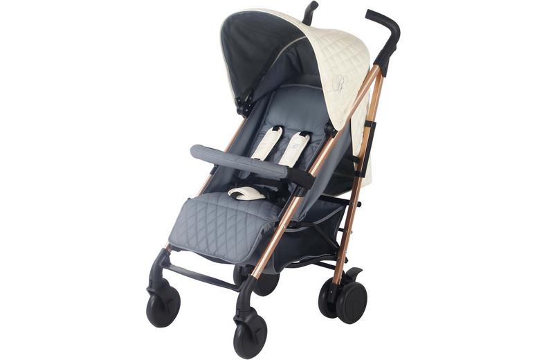 My Babiie MB51 Plus Stroller - Quilted Champagne My Babiie MB51 Plus Stroller - Quilted Champagne
