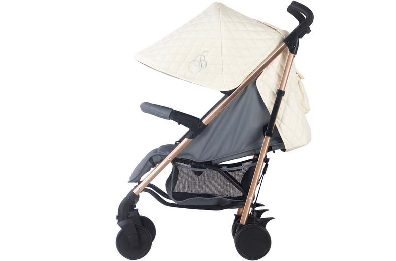My Babiie MB51 Plus Stroller - Quilted Champagne My Babiie MB51 Plus Stroller - Quilted Champagne