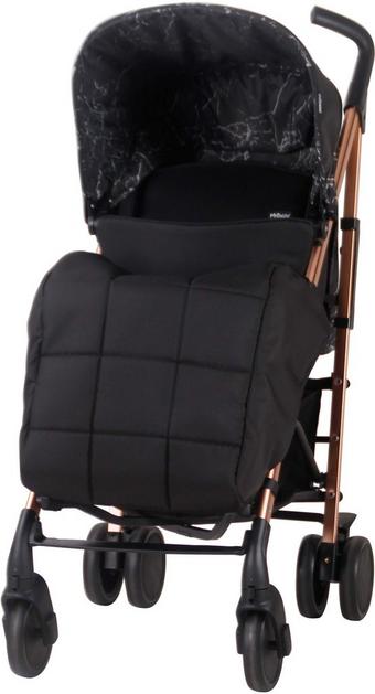 My Babiie MB51 Dreamiie by Samantha Faiers Black Marble Stroller