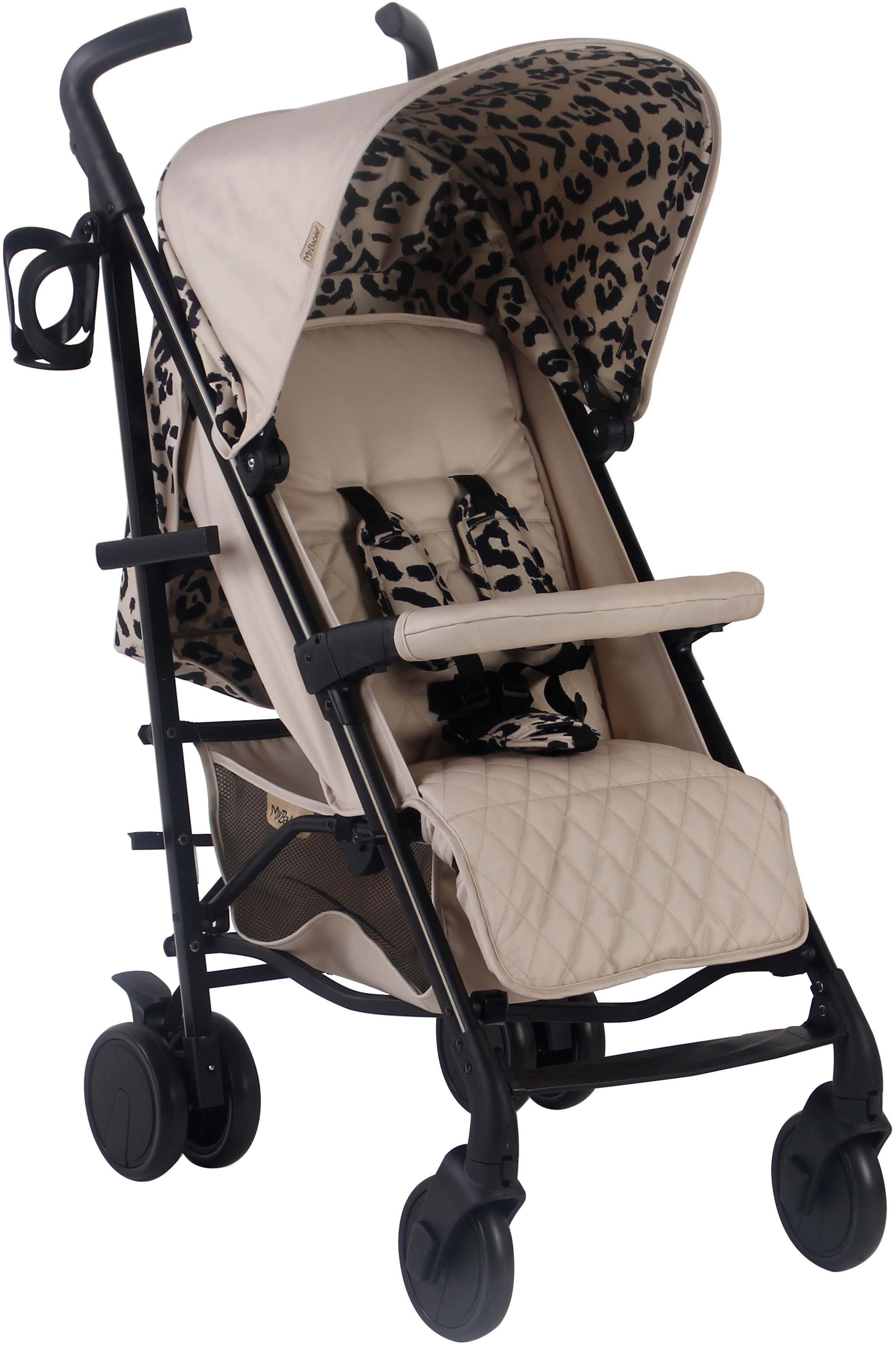 My Babiie MB51 Plus Stroller - Fawn Leopard