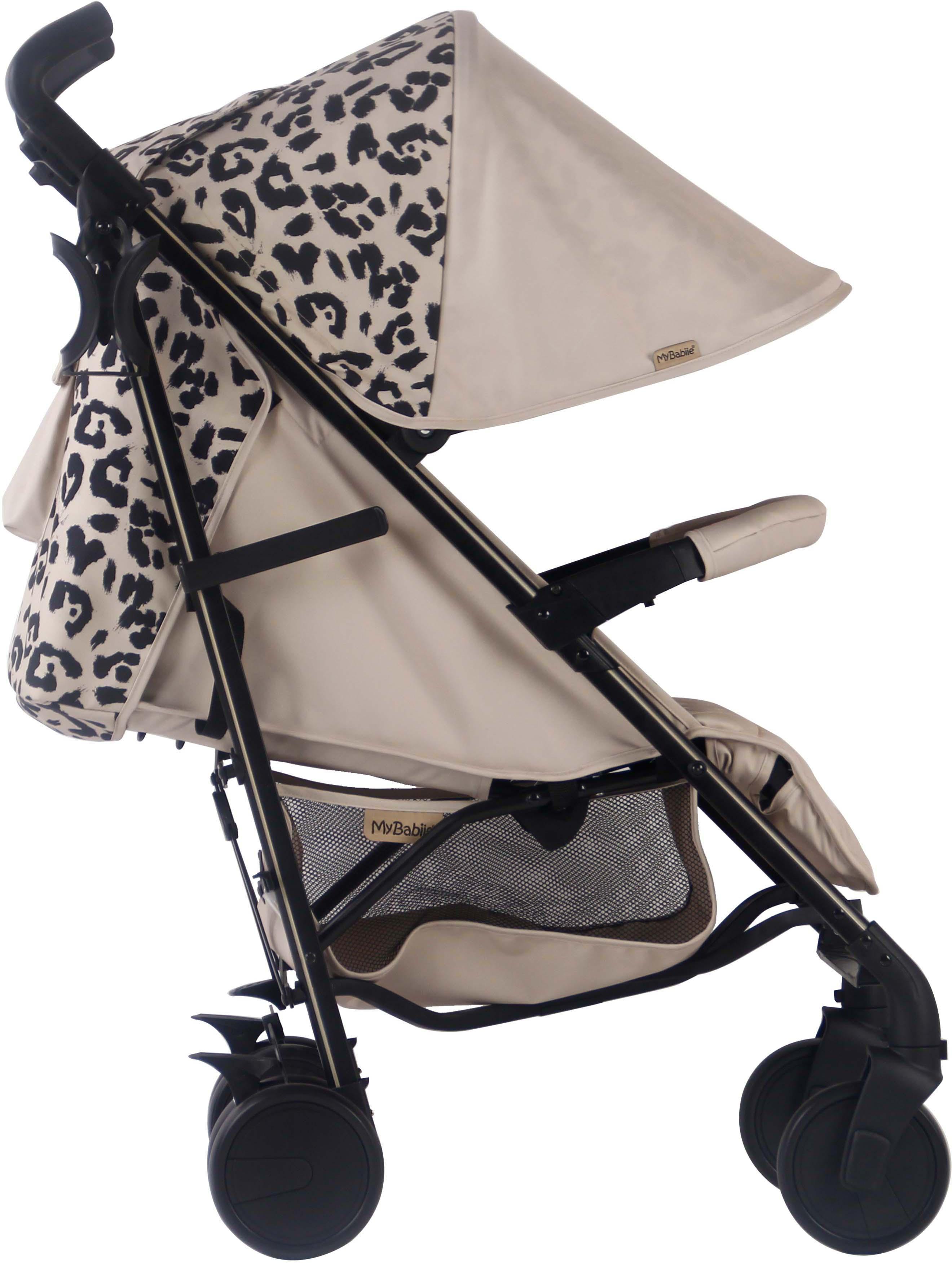 My Babiie MB51 Plus Stroller - Fawn Leopard