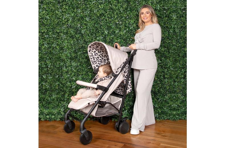 My Babiie MB51 Plus Stroller - Fawn Leopard My Babiie MB51 Plus Stroller - Fawn Leopard
