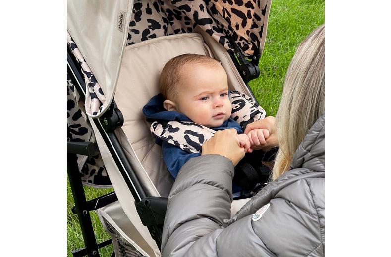 My Babiie MB51 Plus Stroller - Fawn Leopard My Babiie MB51 Plus Stroller - Fawn Leopard
